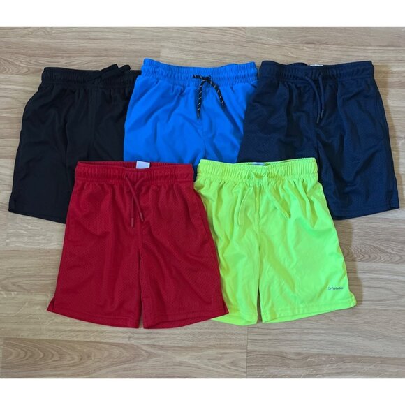 Athletic Works Boys Medium (8) Bundle Of Five Shorts Bottom Activewear Casual - Picture 1 of 1